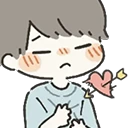 BoyHeart emote