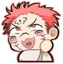 Sukuna_gambare_mock emote