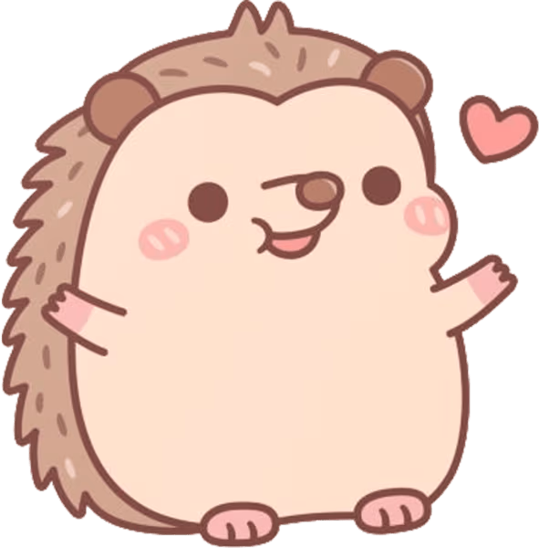 HedgehogLove emote