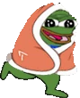 pepeBlanketrun emote