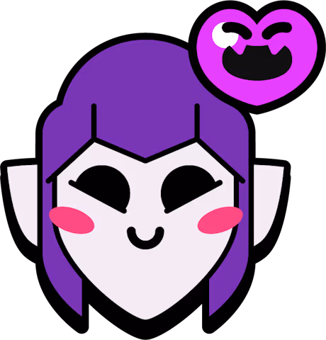 Mortis1_Love_BrawlStars_Pin emote