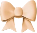 pastelorangebow emote