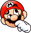 ThinkingMario emote