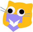 blobcatgooglybravery emote