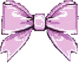 Pink_bow static emote