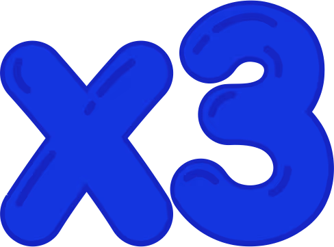 x3 emote
