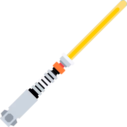 GoldLightsaber emote