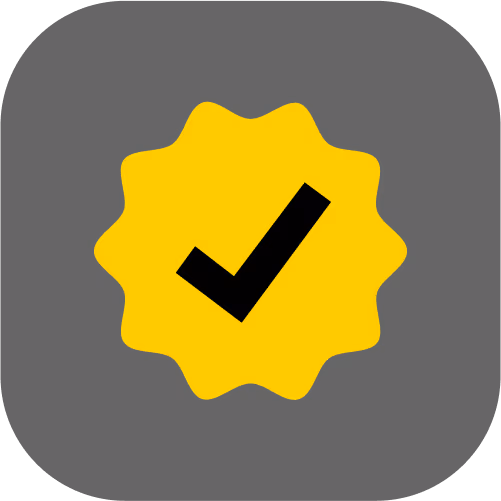 verified_yellow emote
