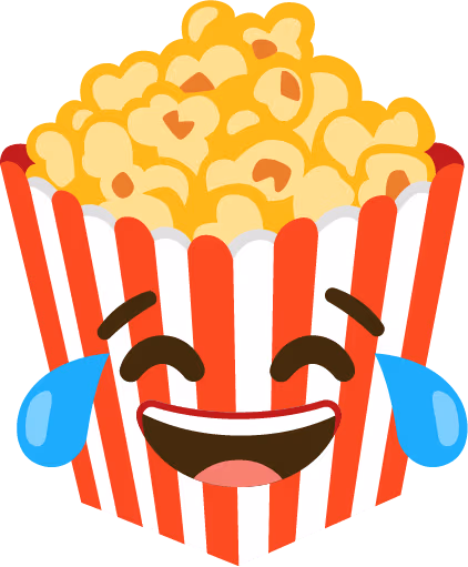 Happypopcorn emote