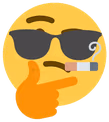CoolSmokingface emote