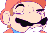 Mario_think emote