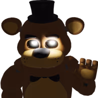 FREDDYnoeyes emote