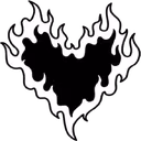 gothicheart emote