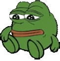 sadPepe animated emote