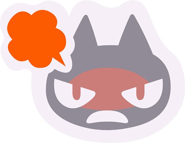 animalcrossing_aggravation static emote