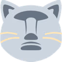moyai_cat emote