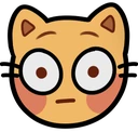 kittyFlushed emote