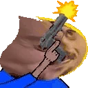 forsenGaGun emote