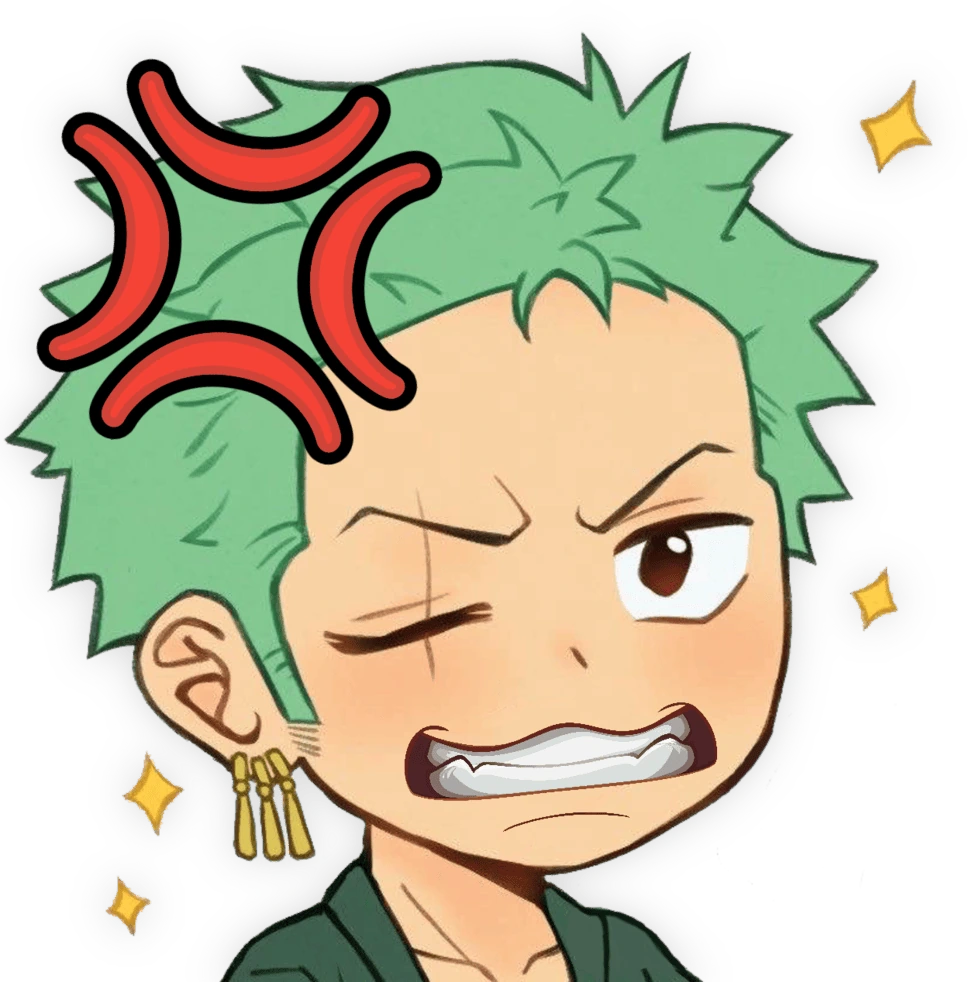 Zoro_Mad emote