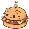 NekoBurger emote