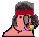 tennisParrot emote