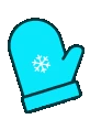 Lightbluechristmasgloves emote