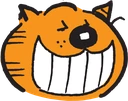 HeathcliffGrin emote