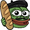 pepe_baguetteBeret emote