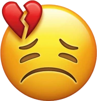 depressedBrokenHearted emoji