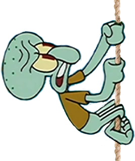 Squidwardrope emote