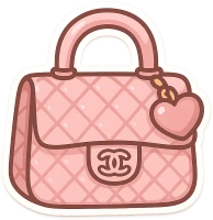 Pink_chanel_bag emote