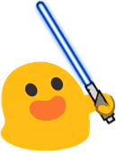 blobbluelightsaber emote