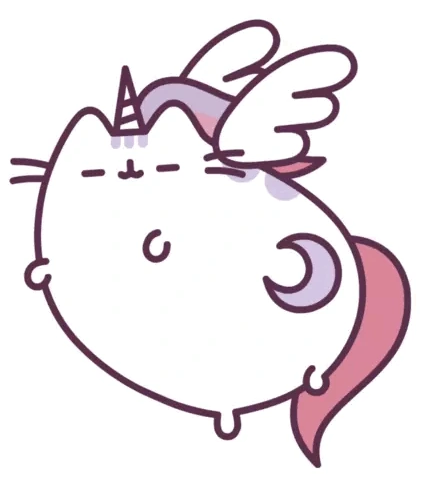 UnicornPusheen emote