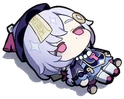 QiqiDeadge emote