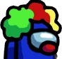 darkblueclown emote
