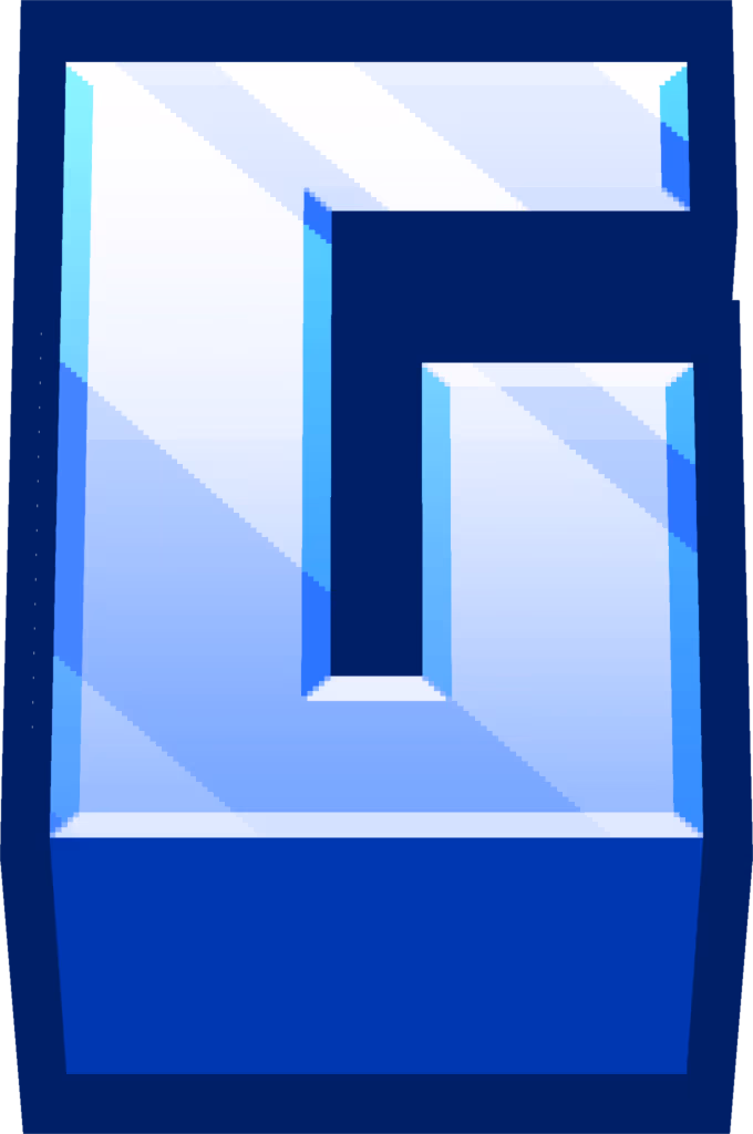 minecraft_blue_G emote