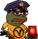 weirdVeganPolice emoji