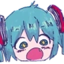 MikuWow emote