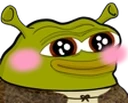 shrekBlush emote