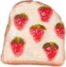 breadjamstrawberryshape emote
