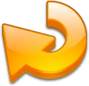 rotating_arrow_orange emoji