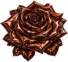 3dbrownshinyrose emote