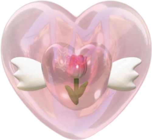 3D_pinkheart static emote