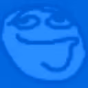 Blueless emote