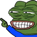 pepePointL emote