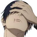 toji_facepalm emote