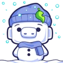 cuteguyinsnow emote