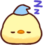 chick_sleepy emote