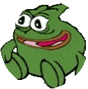 PepegaSitSpin animated emote