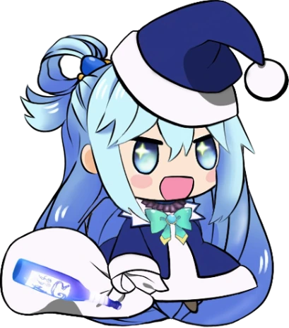 Aqua_Padoru emote